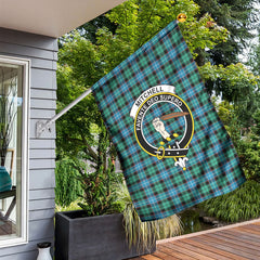 Mitchell Ancient Tartan Crest Garden Flag