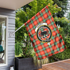 Nesbitt Ancient Tartan Crest Garden Flag
