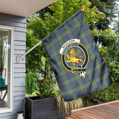 Nicolson Hunting Ancient Tartan Crest Garden Flag