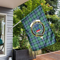 Rose Hunting Ancient Tartan Crest Garden Flag