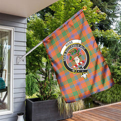 Ross Ancient Tartan Crest Garden Flag