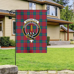 Auchinleck Tartan Crest Garden Flag