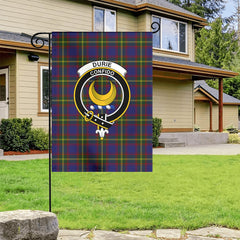 Durie Tartan Crest Garden Flag