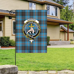 Garden Tartan Crest Garden Flag