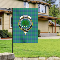 Irvine Ancient Tartan Crest Garden Flag