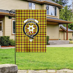 Jardine Tartan Crest Garden Flag