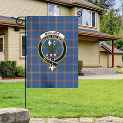 MacLaine of Loch Buie Hunting Ancient Tartan Crest Garden Flag