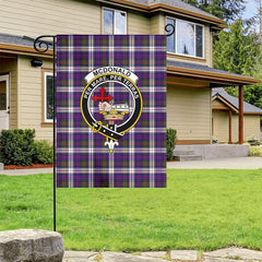 McDonald Dress Modern Tartan Crest Garden Flag