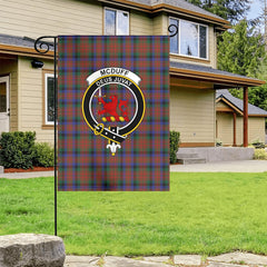 McDuff Hunting Modern Tartan Crest Garden Flag