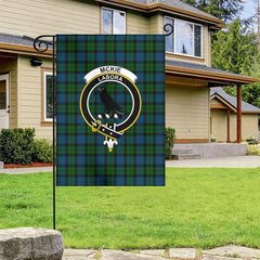 McKie Tartan Crest Garden Flag