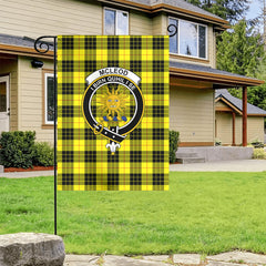 McLeod of Lewis Modern Tartan Crest Garden Flag