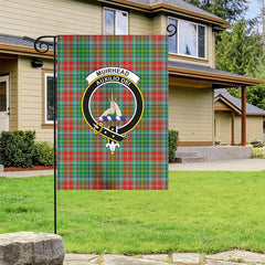 Muirhead Tartan Crest Garden Flag