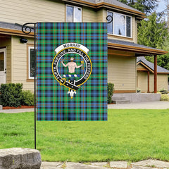 Murray of Atholl Ancient Tartan Crest Garden Flag