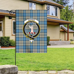 Napier Ancient Tartan Crest Garden Flag