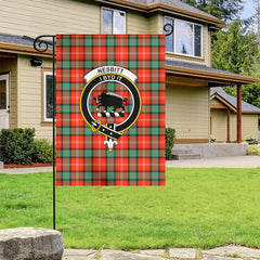 Nesbitt Ancient Tartan Crest Garden Flag