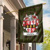 Murphy Tartan Coat of Arms Garden Flag