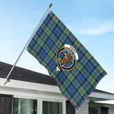 Baird Ancient Tartan Crest House Flag
