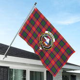 Belshes Tartan Crest House Flag
