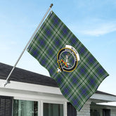 Blyth Tartan Crest House Flag