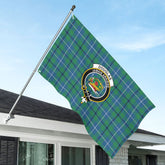Douglas Ancient Tartan Crest House Flag