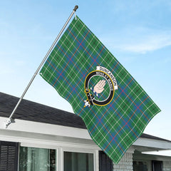Duncanson Tartan Crest House Flag