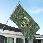 Gayre Tartan Crest House Flag