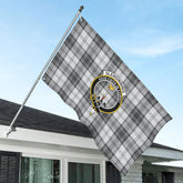 Glendinning Tartan Crest House Flag