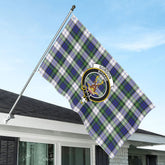 Gordon Dress Modern Tartan Crest House Flag