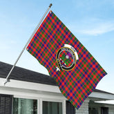 Gow (of Skeoch) Tartan Crest House Flag