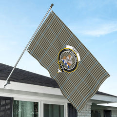 Haig Check Tartan Crest House Flag