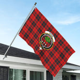 Hogg Tartan Crest House Flag