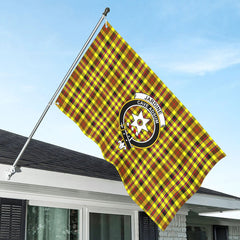 Jardine Tartan Crest House Flag
