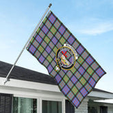 MacDonald Ancient Tartan Crest House Flag