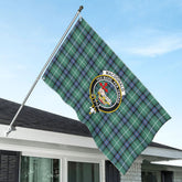 MacDonald of the Isles Hunting Ancient Tartan Crest House Flag