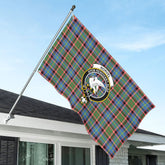 Norvel (or Norvill) Tartan Crest House Flag