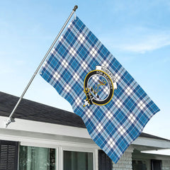 Roberton Tartan Crest House Flag