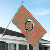 Scott Ancient Tartan Crest House Flag