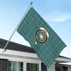 Shaw (of Sauchie) Ancient Tartan Crest House Flag