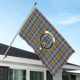 Stirling (of Cadder-Present Chief) Tartan Crest House Flag