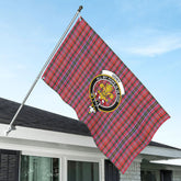 Udny Tartan Crest House Flag