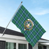 Urquhart Ancient Tartan Crest House Flag
