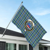 Weir Ancient Tartan Crest House Flag