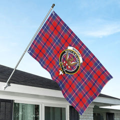 Wishart Dress Tartan Crest House Flag