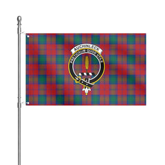 Auchinleck Tartan Crest House Flag