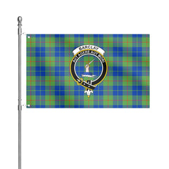 Barclay Hunting Ancient Tartan Crest House Flag