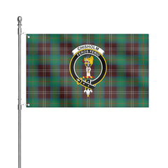 Chisholm Hunting Ancient Tartan Crest House Flag
