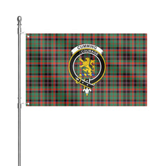 Cumming Hunting Ancient Tartan Crest House Flag