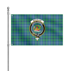 Douglas Ancient Tartan Crest House Flag