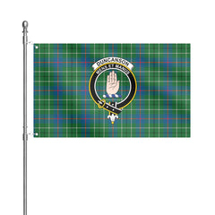 Duncanson Tartan Crest House Flag