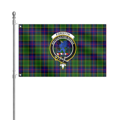 Forsyth Modern Tartan Crest House Flag